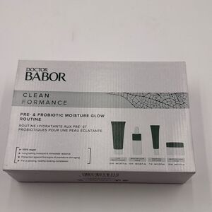 Doctor Babor- Clean Formance- Pre- & Probiotic Moisture Glow Routine- gift set